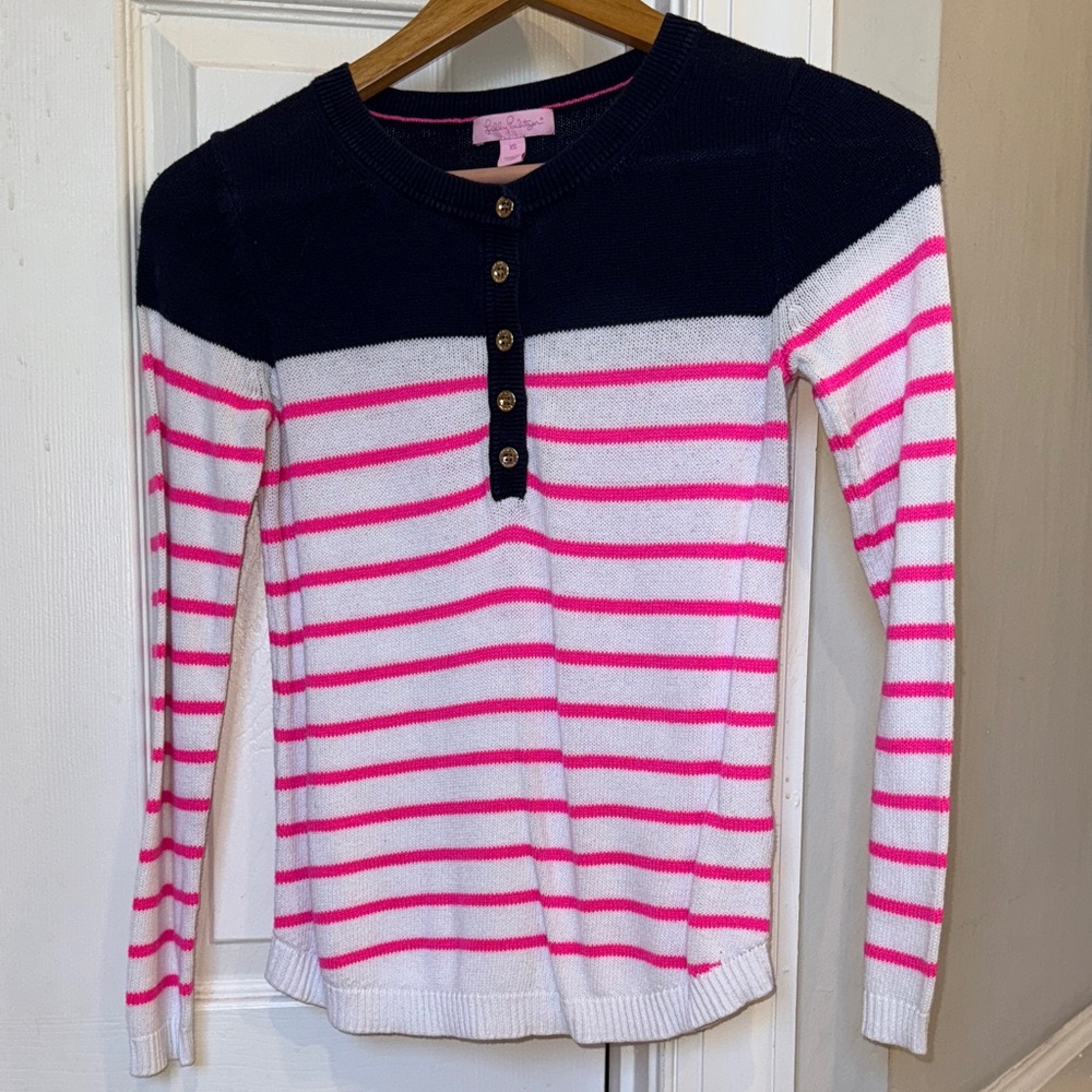 Lilly Pulitzer XS striped sweater